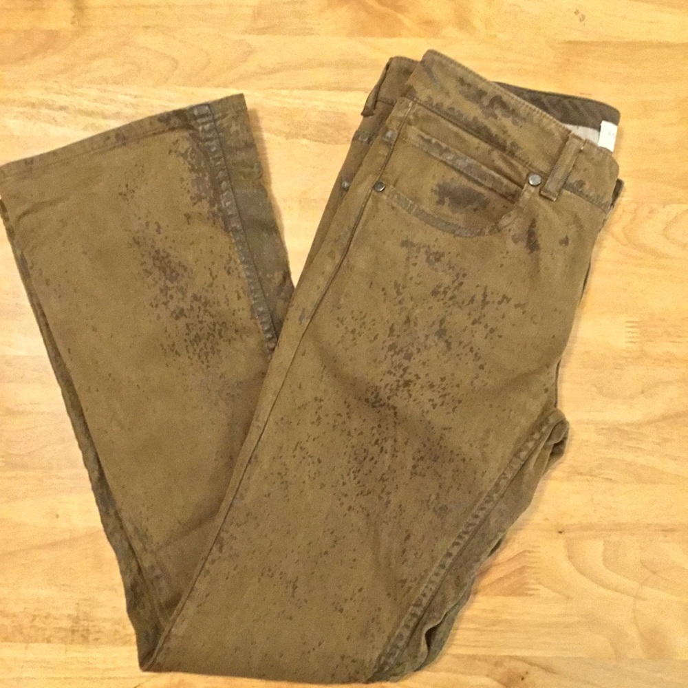 Stella McCartney Waxed Denim Jeans